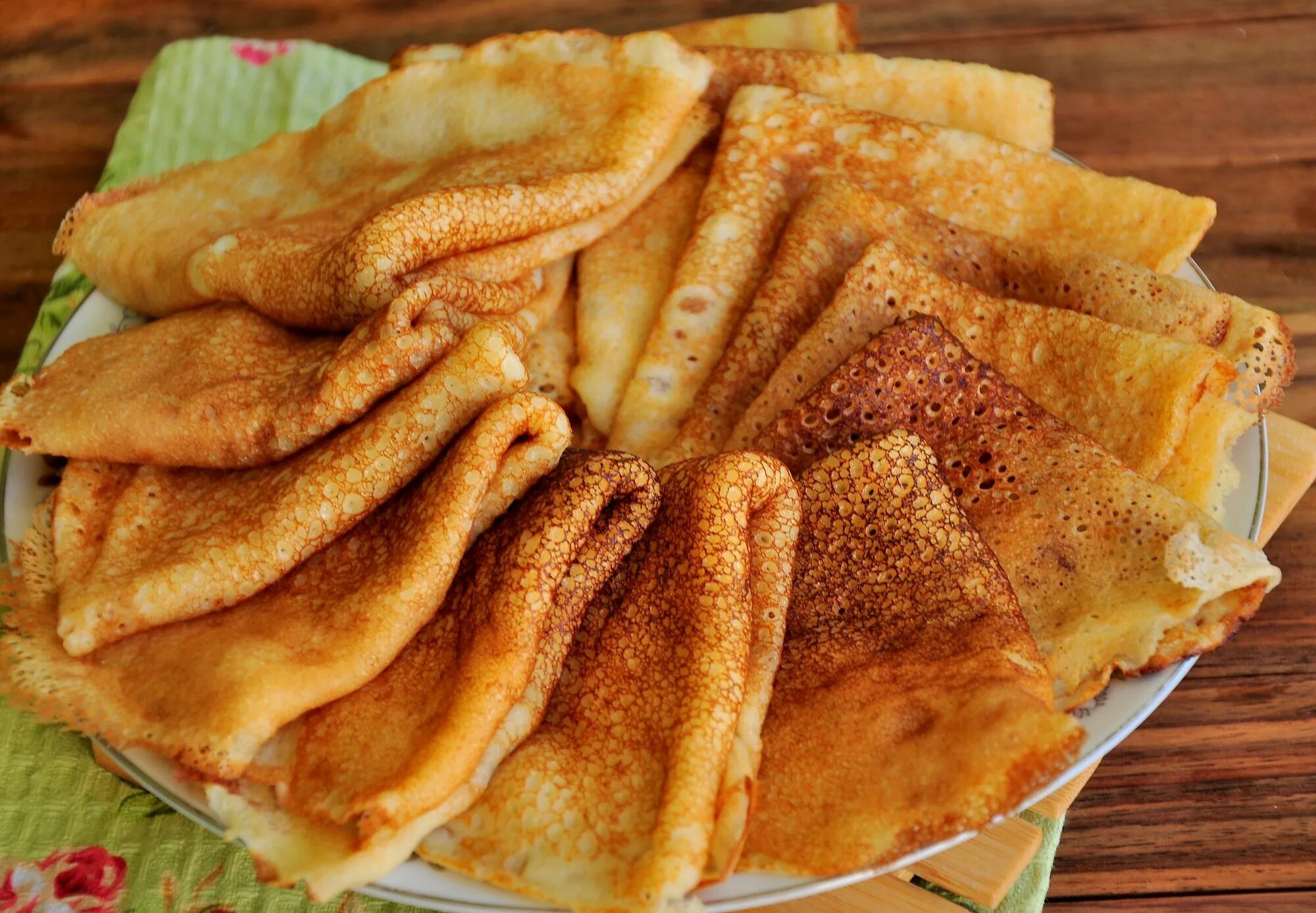 тонкие блины на сметане рецепт с дырочками