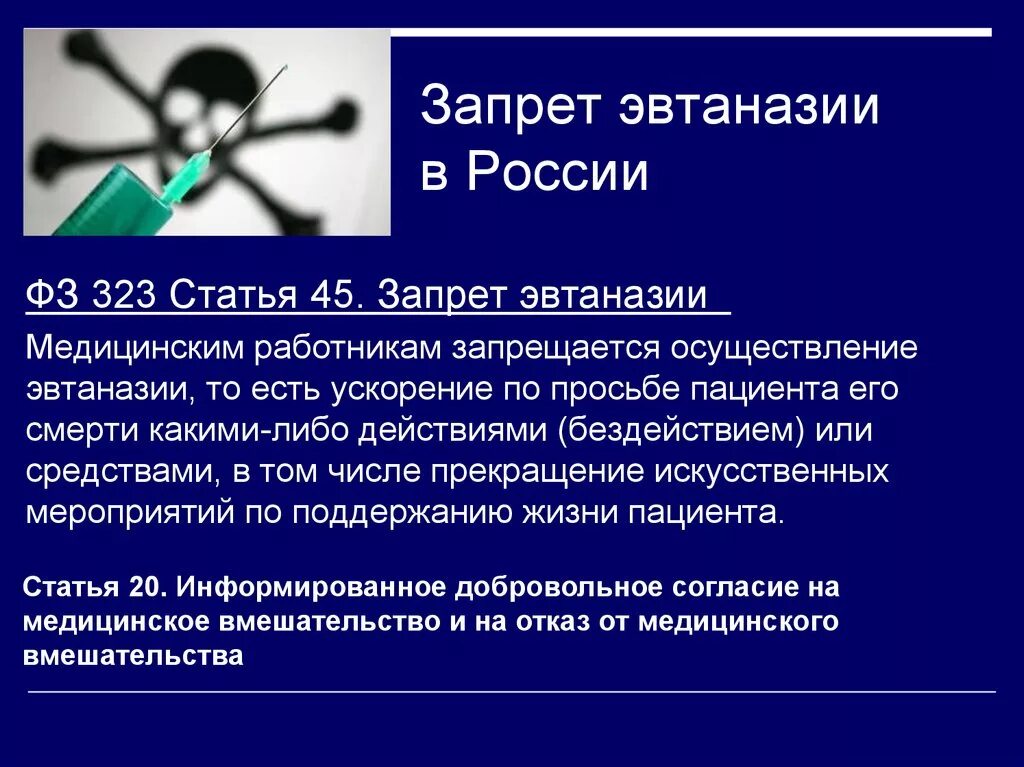 За эвтаназию медработник несет какую ответственность. Правовое регулирование эвтаназии. Отношение к эвтаназии. Эвтаназия фз 323. Статья 45 медицина.
