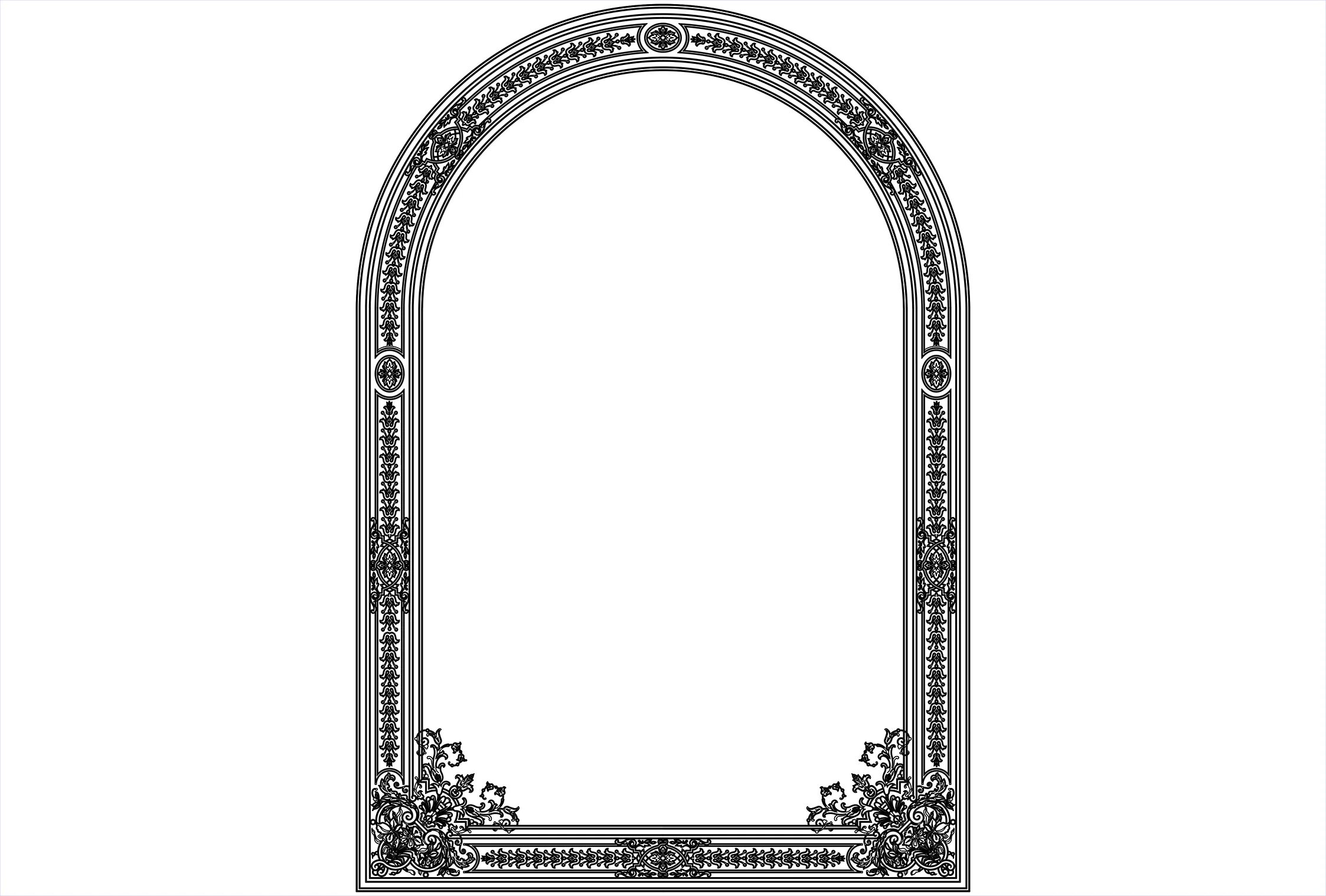 Imageframe. Белая рамка для фотошопа. Ornament CAD Block. Portuguese frame.