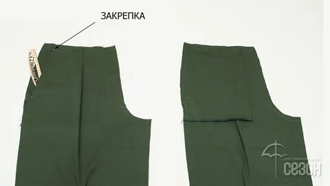 Карманы с отрезными бочками