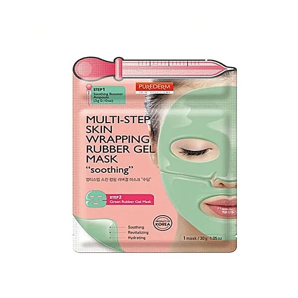 Purederm Multi-Step Skin Wrapping Rubber Gel Mask Firming. Маска для лица двухфазная гелевая Multi-Step Skin Wrapping Rubber Gel Mask 30g (Purederm). Маска для лица Hemp Seed Mud Sheet Purederm. Relax Soothing Mud Sheet Mask Hemp Seed Purederm. Step skins