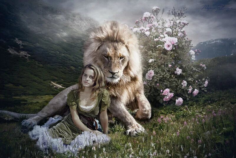 хорошие качества льва девушки. хорошие качества льва девушки. фотосессия со львом. фотосессия со львом. девушка львица.