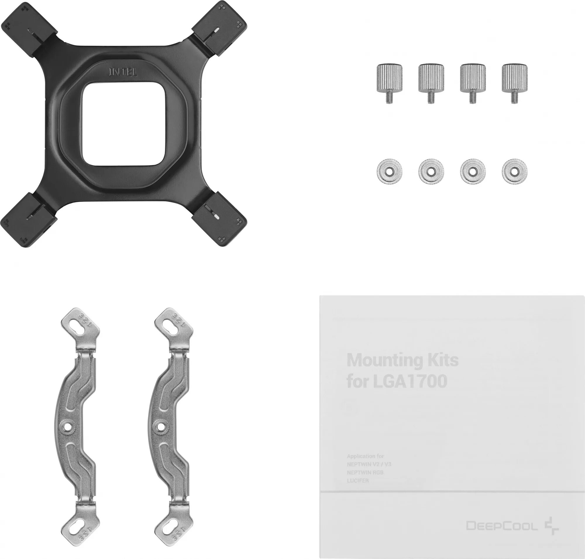 Крепление deepcool. Mounting bracket kit deepcool 1700. комплект крепления кулера deepcool em072-mknnin-g-1. комплект крепления кулера deepcool em002-mknnin-g-1 сокет 1700. backplate lga 1700.