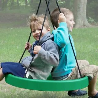 Amazon.com: Green: Tire Swing, Super Spinner FUN n SAFE, Tree Swing, Child Swing...