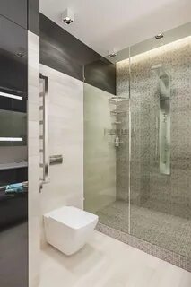 Дизайн ванны с душевой современный
