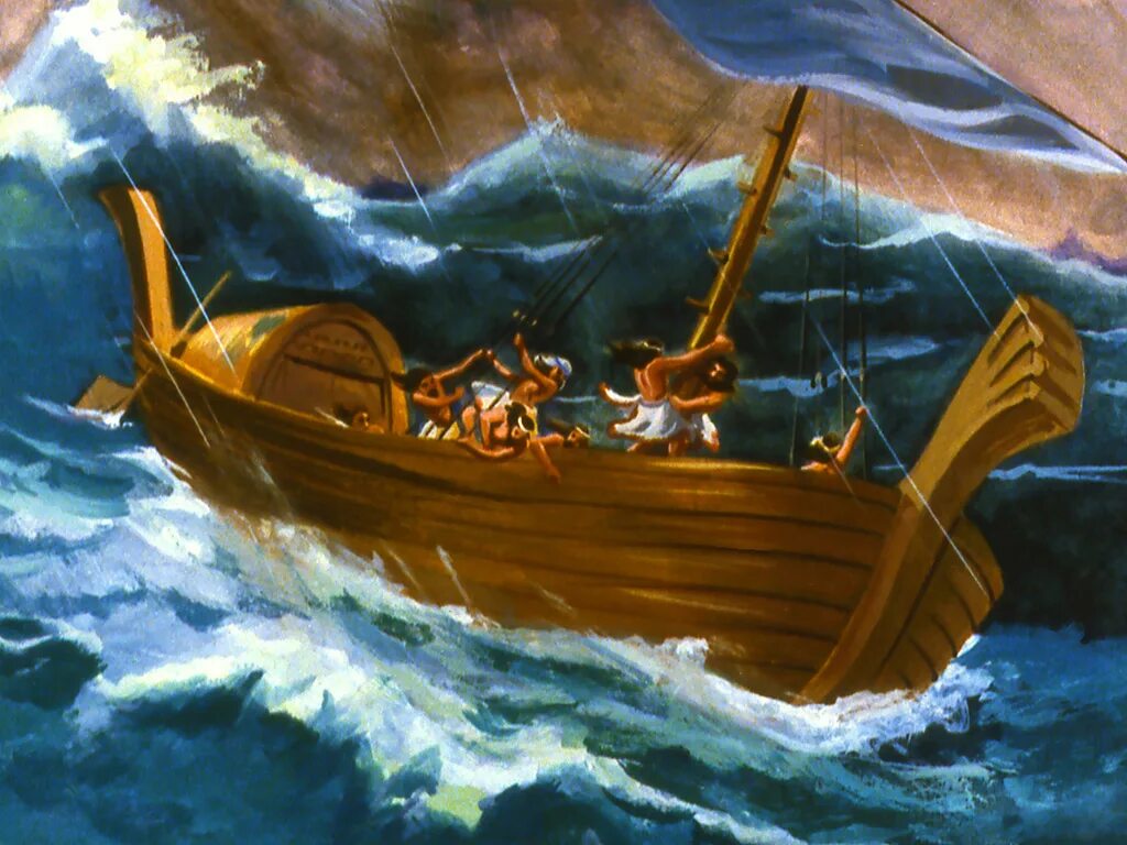 Библейский пророк во чреве кита 4 буквы. Пророк Иона. Пророк Иона и кит. Шторм пророк Иона. Иона на корабле.