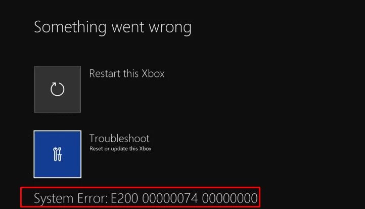 Ошибка e 10 0. Xbox системная ошибка e2030000080380070070. Xbox код ошибки: (0x800700d8). Restart 3 2 1 Error. System Error: expect troubleshooting..