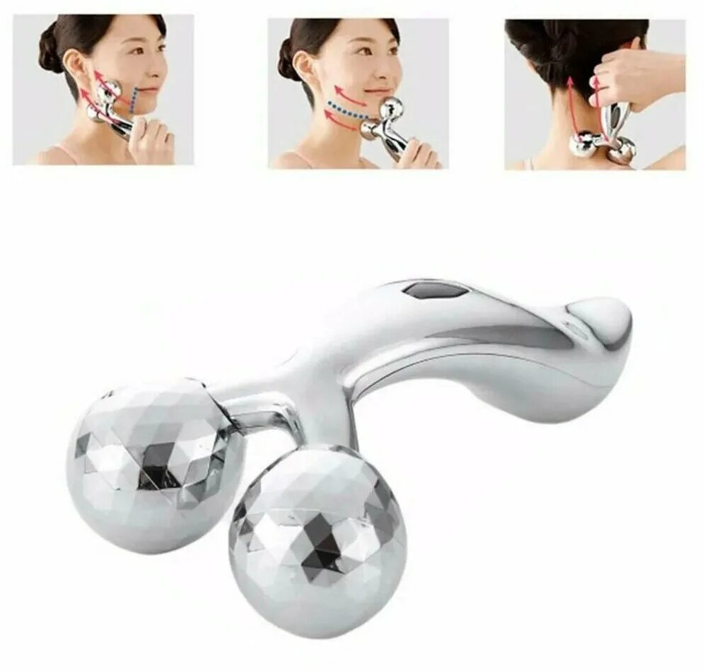 3d массажер для лица и тела massager zl-206, серебро. роликовый массажер для лица и тела. лифтинг-массажер для лица и тела 3d massager zl-116b. 3д массажер для лица фейс лифи. Flawless conton корея массажер для лица.