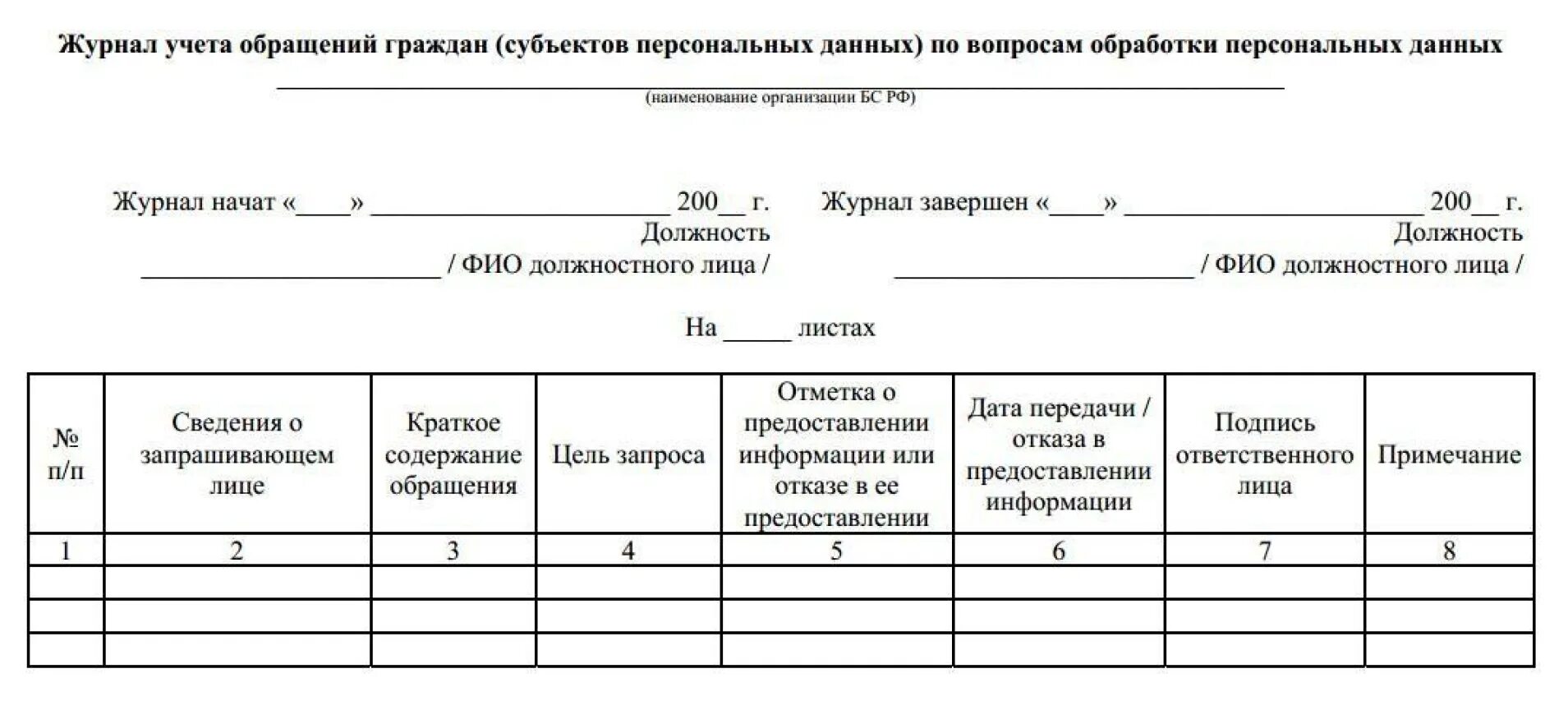 Передавая документы гражданину