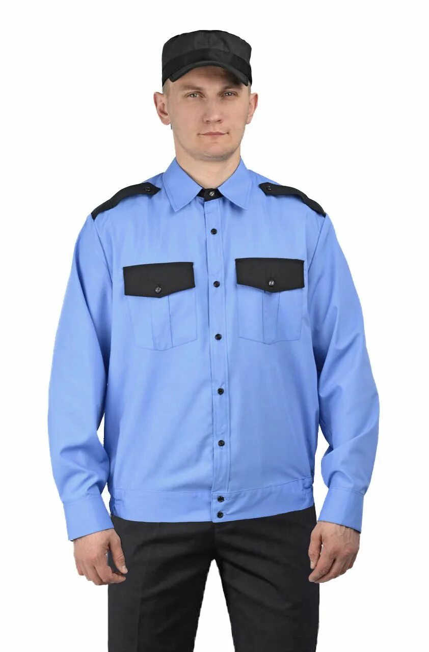 Рубашка охранника кор. Рукав (ТК. Вега) голубая с т.синим. Костюм мужской " охрана" черный Урсус. Рубашка охранника. Рубашка охранника с коротким рукавом.