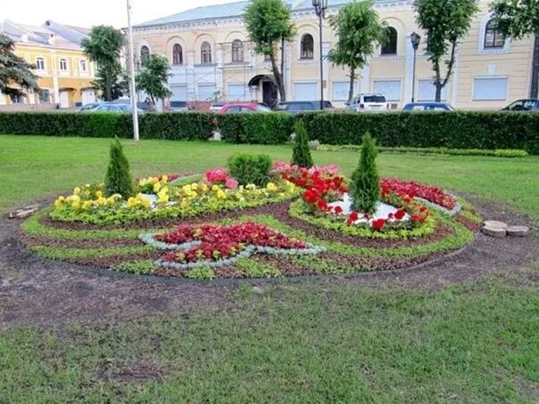 Клумба "6 УГЛОВ" диаметр 150см купить в Туле - в интернет-магазине "Sad71"