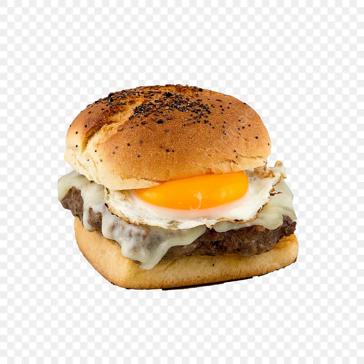Eggs burger
