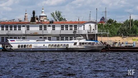 Москва казань рекой