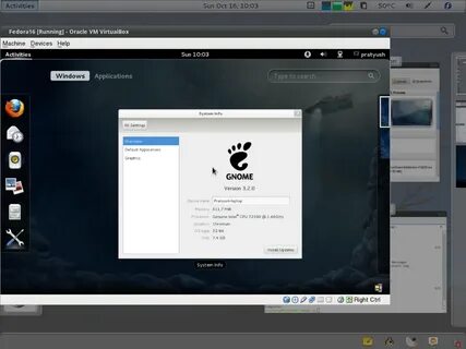 Gnome изменить