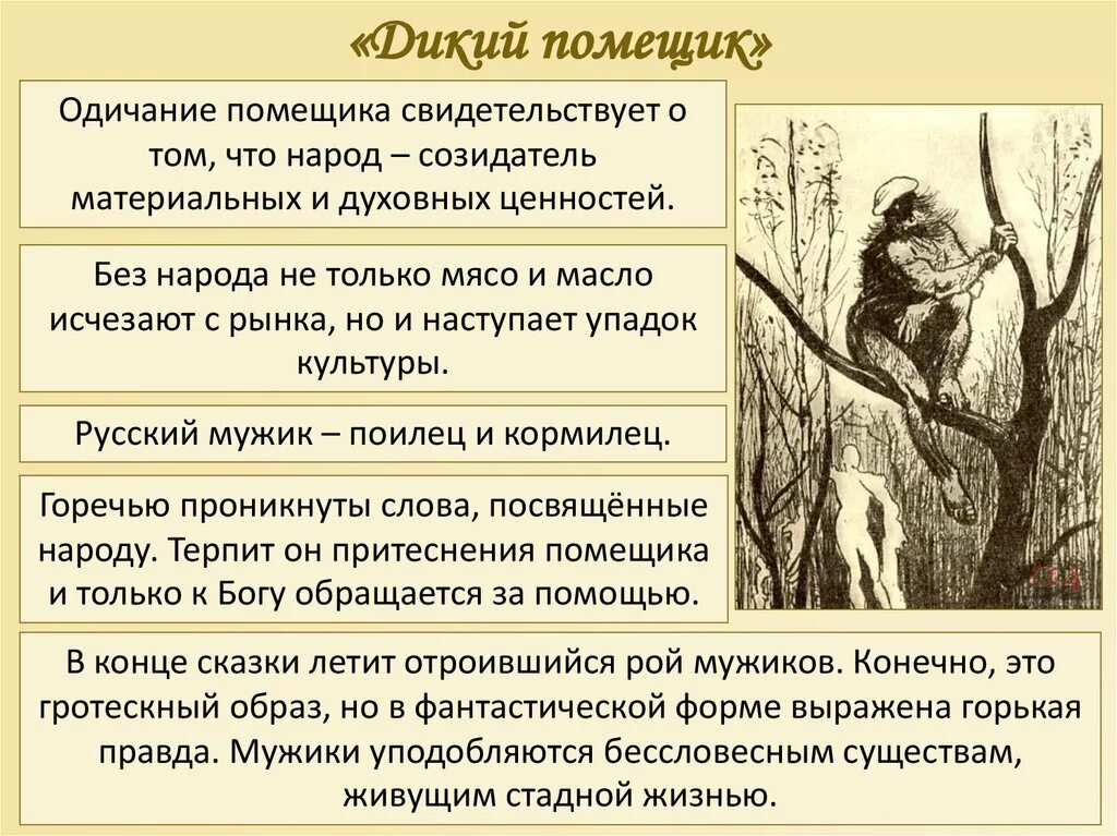 План по сказке дикий помещик. Дикий помещик презентация. дикий помещик краткое содержание. анализ сказки салтыкова-щедрина дикий помещик. анализ сказки м.е.салтыкова-щедрина.