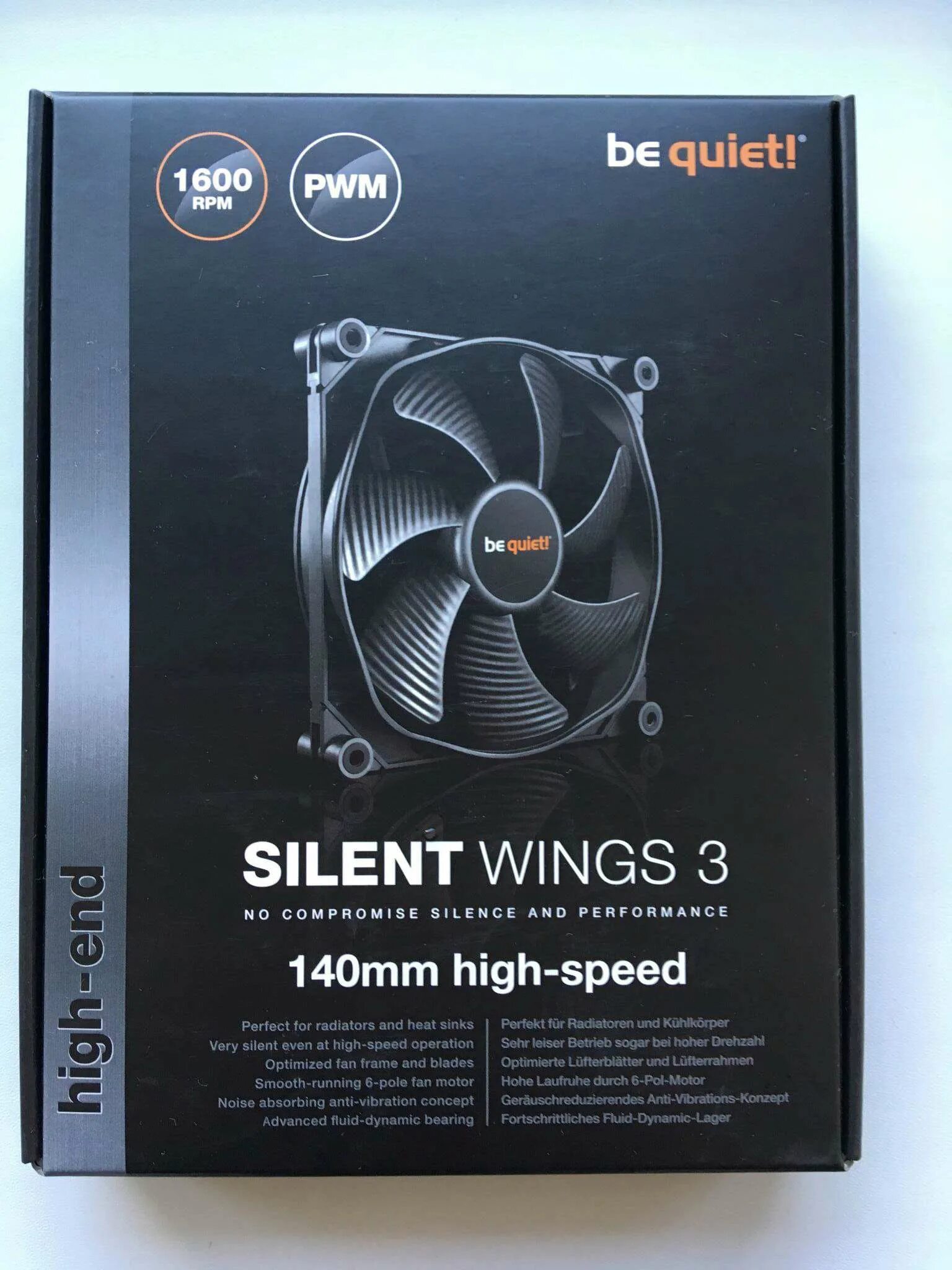 Silent Wings 3 140mm PWM High-Speed. Вентилятор be quiet! Silent Wings 3 [bl071]. Be quiet! Silent Wings 3 140mm PWM. Silent Wings 3 140mm. Pwm high speed