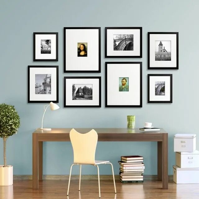Frame above