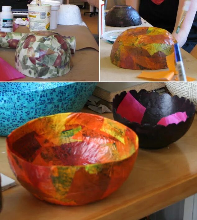 кот из папье маше. декоративная роспись. как раскрасить папье маше. как раскрасить папье маше. поделки из папье маше.