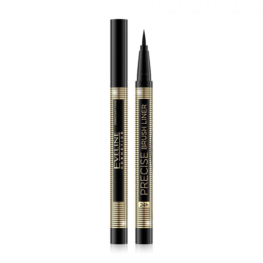 Eyeliner подводка. Eveline Brush Liner подводка. Эвелин подводка precise Brush. Подводка маркер водостойкая Эвелин. Eveline precise Brush Liner.