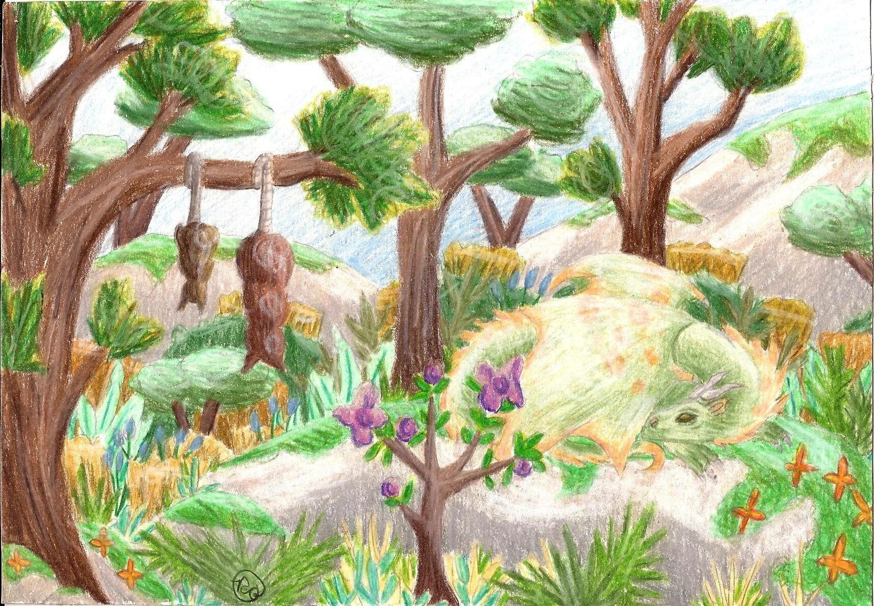 Рисунок природы леса. Лес цветными карандашами. Лес рисунок. Лес рисунок карандашом цветным. Рисунок леса для срисовки.
