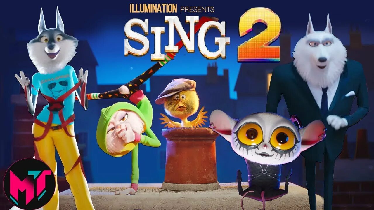 The sing part 2. Sing 2 2025. зверопой 2. sing 2 trailer. sing 2 персонажи.