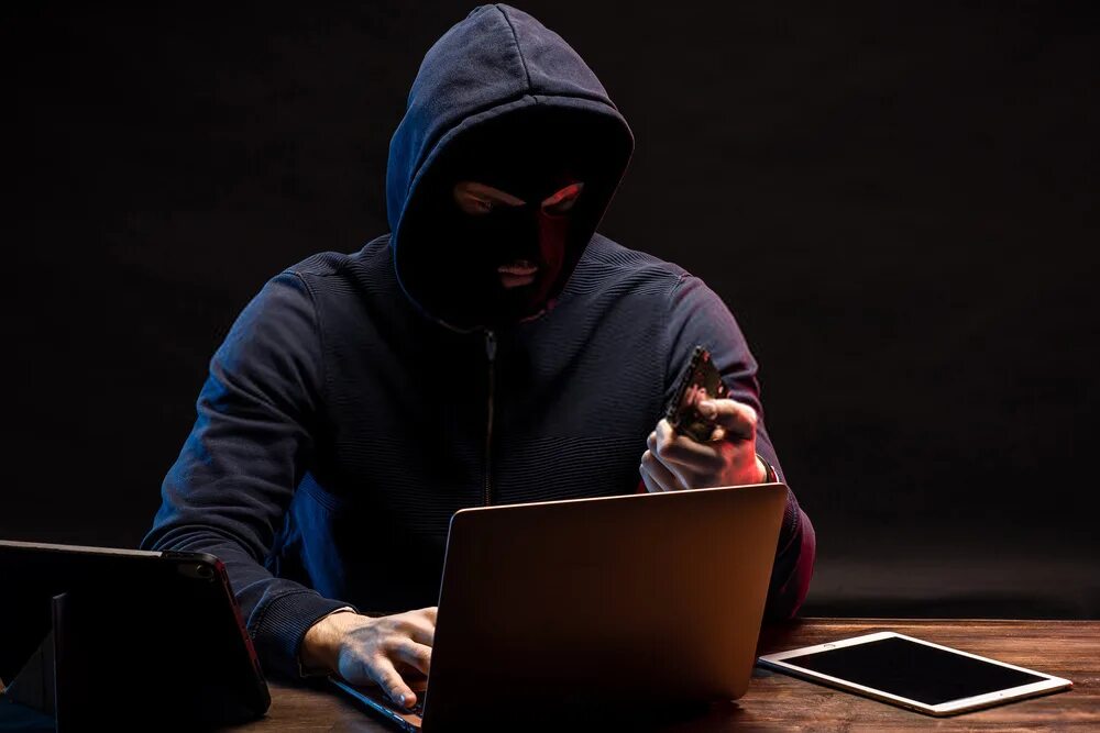 Hackers use the camera