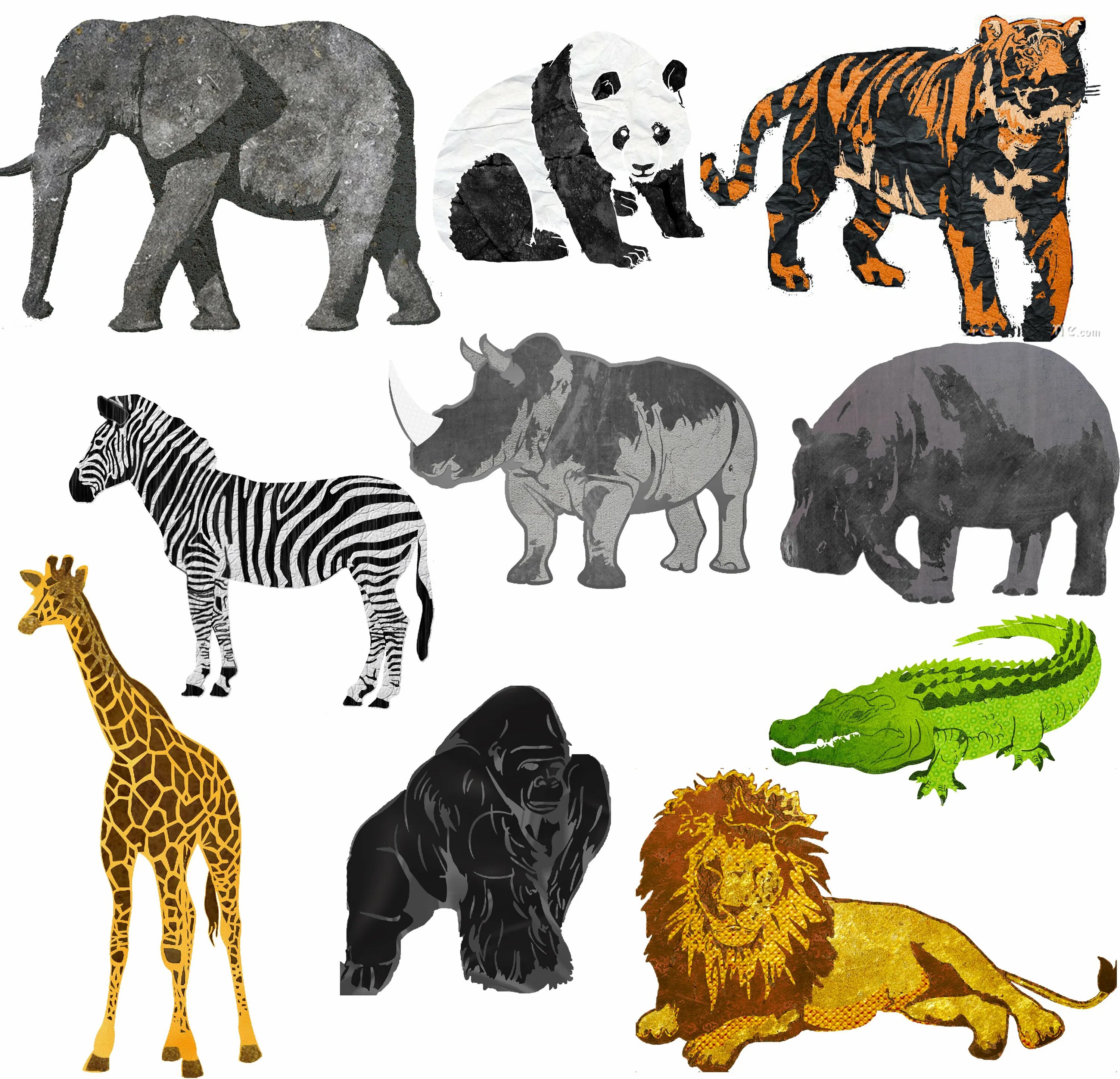 Животные для детей 1 класса. Животные Африки для детей. Млекопитающие животные. Животные Африки на одном листе. Животные много для детей.