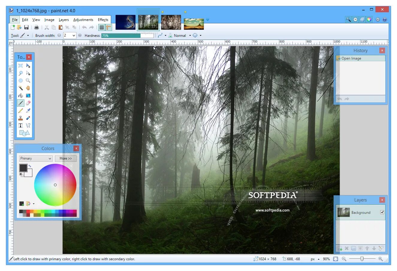 Paint net картинки. Графический редактор paint.net. paint.net интерфейс. интерфейс паинт нет. преимущества paint.