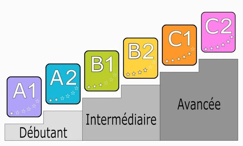Плюс 1 уровень. Уровни знания французского языка. Уровни владения французским языком. Французский язык уровень а2. Уровни изучения французского языка.