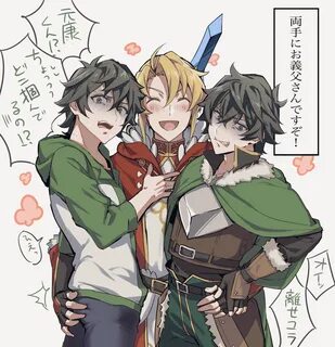 iwatani naofumi and kitamura motoyasu (tate no yuusha no nariagari and 1 mo...