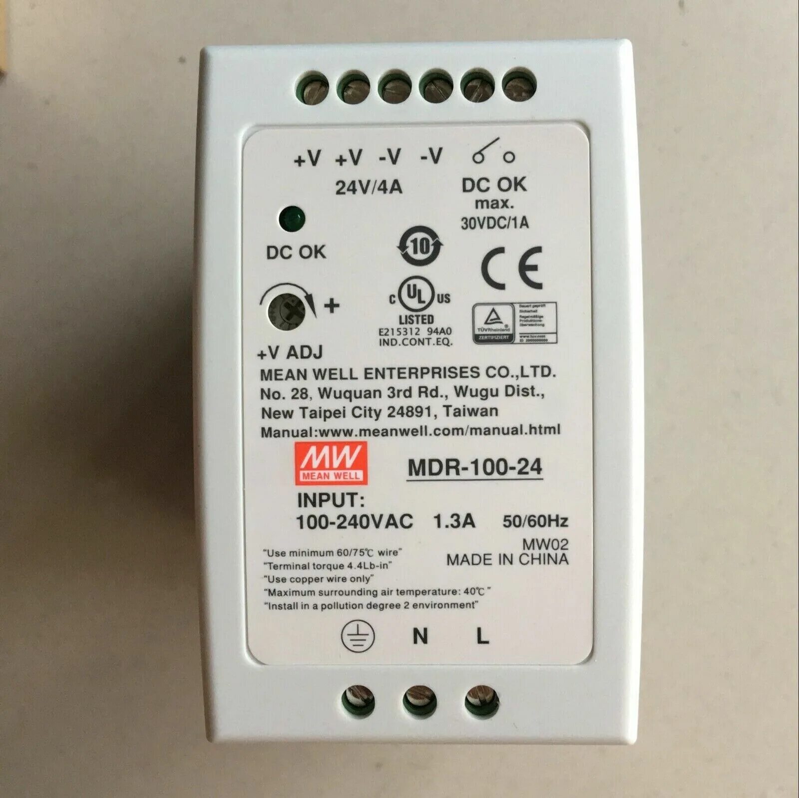 Mdr-100-24 блок питания 24в 4а 96вт. Mdr-100-24 блок питания 24в 4а 96вт. Источник питания mdr-100-12. Блок питания mdr 100 24. Meanwell mdr-100-12.