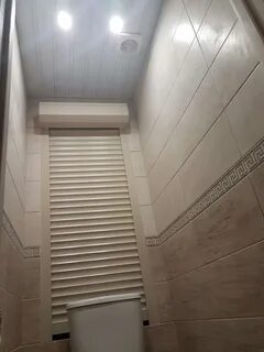 Ремонт туалет потолок