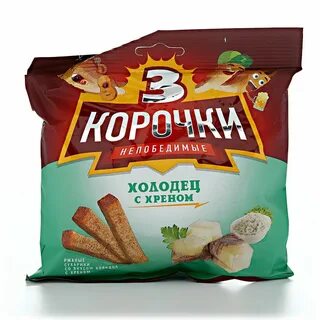 Сухарики кириешки холодец с хреном