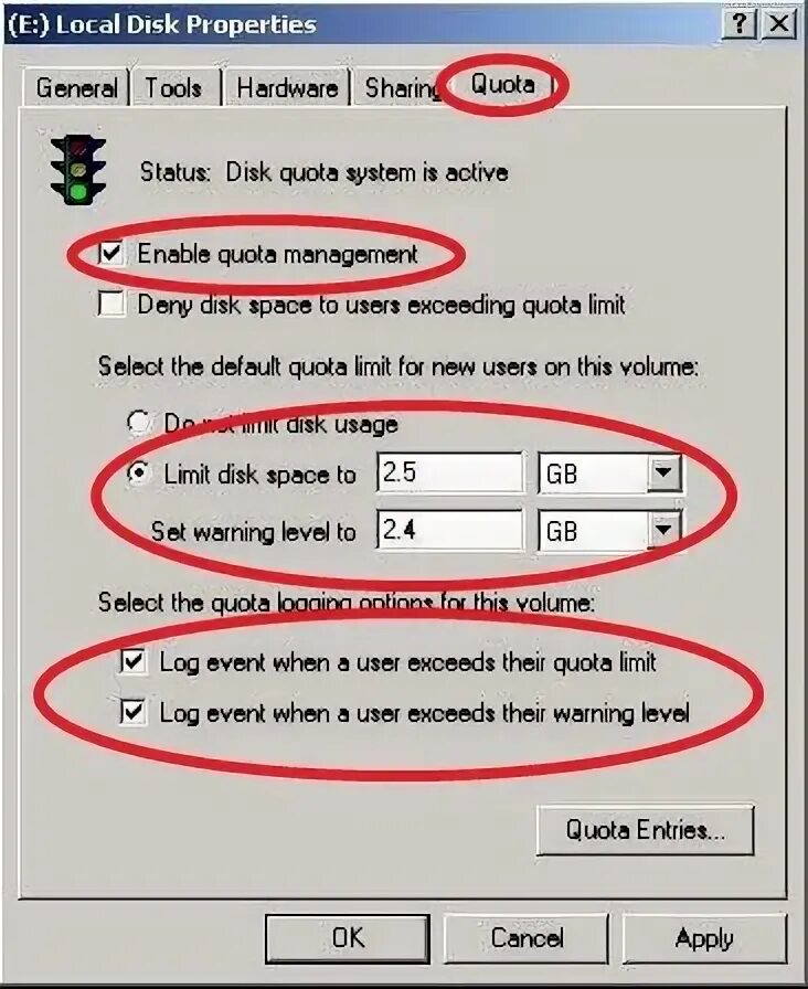 User quota exceeded. User quota exceeded