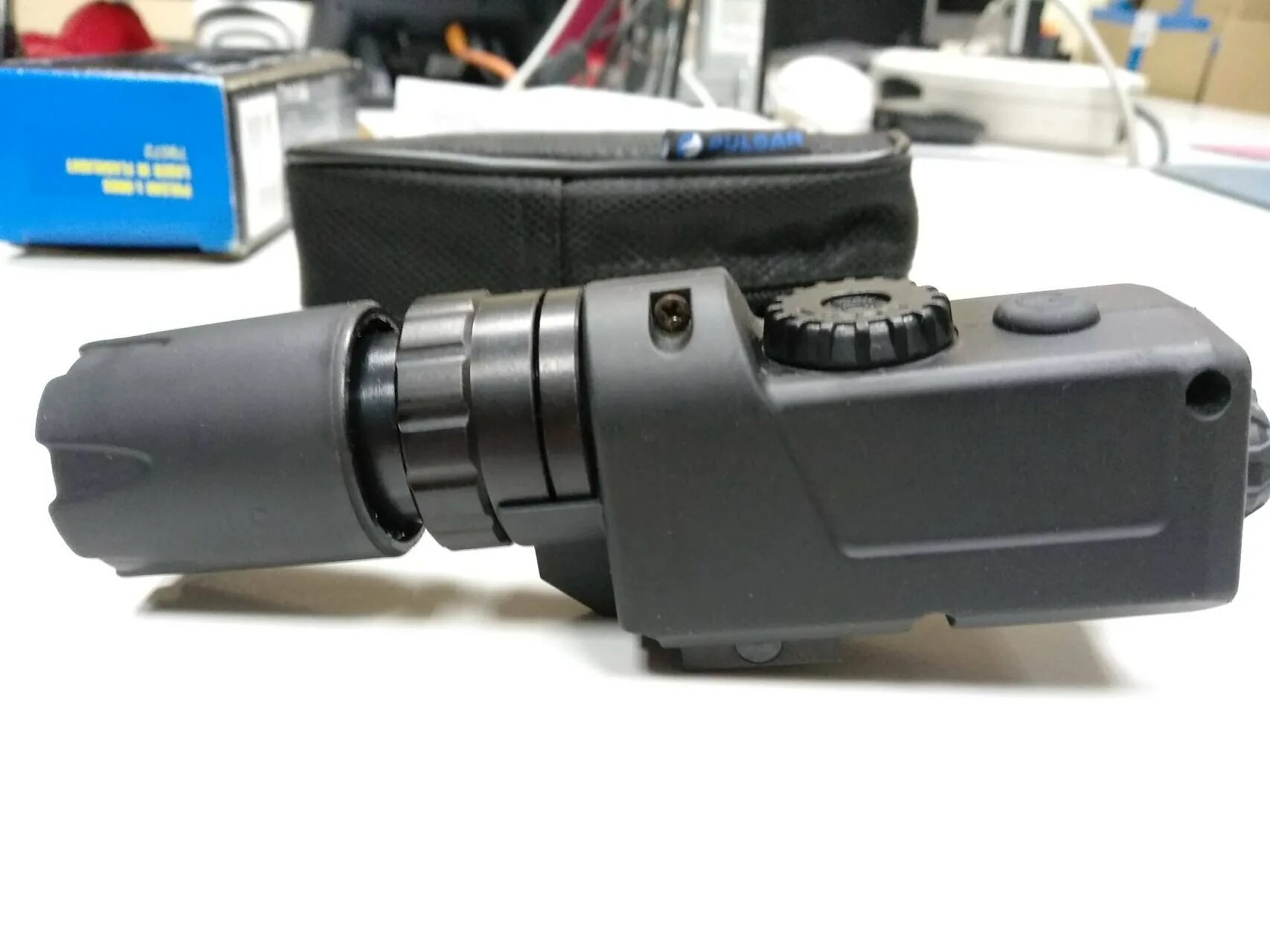 Пульсар л. Лазерный ик-фонарь pulsar-l808. инфракрасный фонарь для охоты пульсар л 808. фонарь пульсар 815. фонарь с лцу на гладкий ствол.