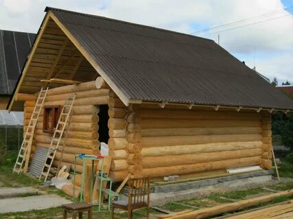 Крыша для бани