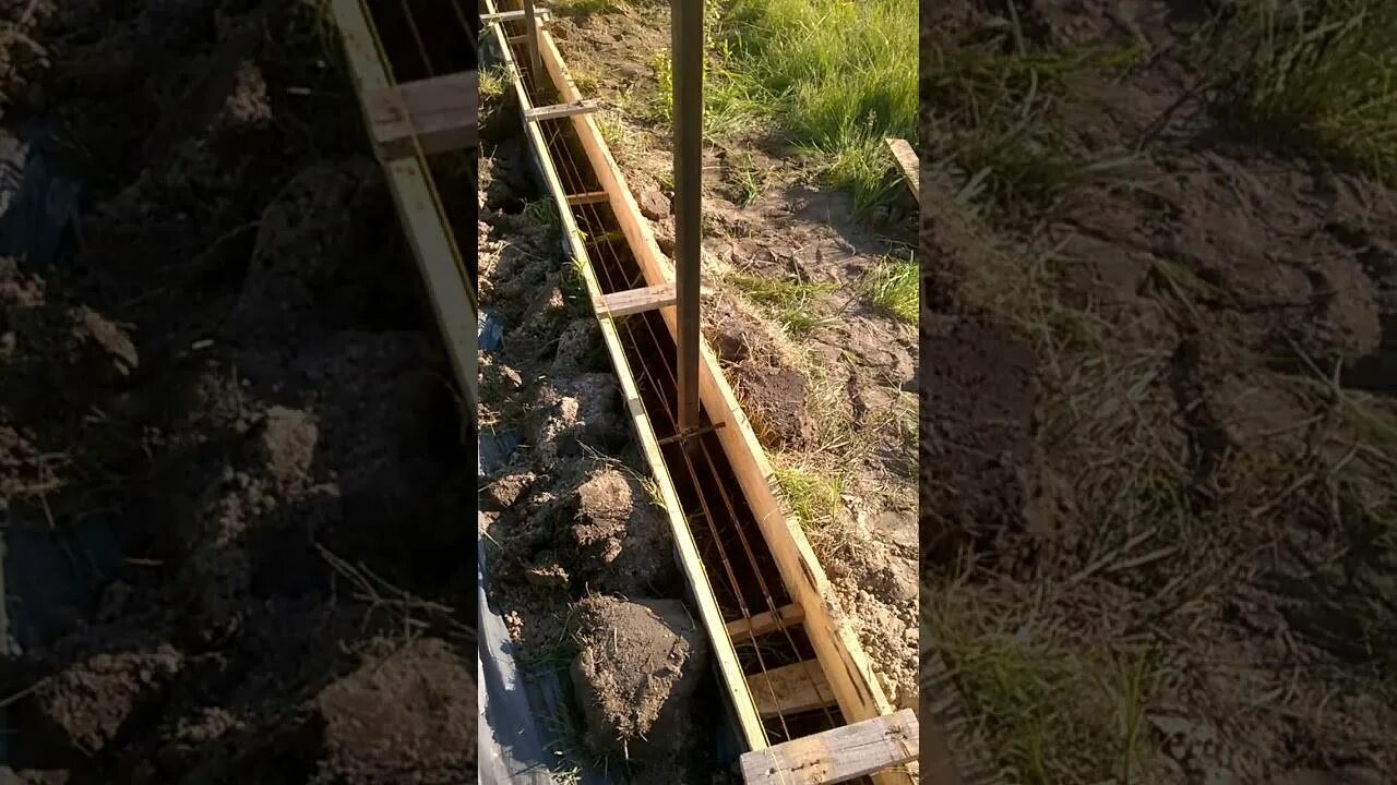 Доска для опалубки забора. Опалубка для забора монолит. опалубка для ленточного фундамента под забор. опалубка под ленточный фундамент.