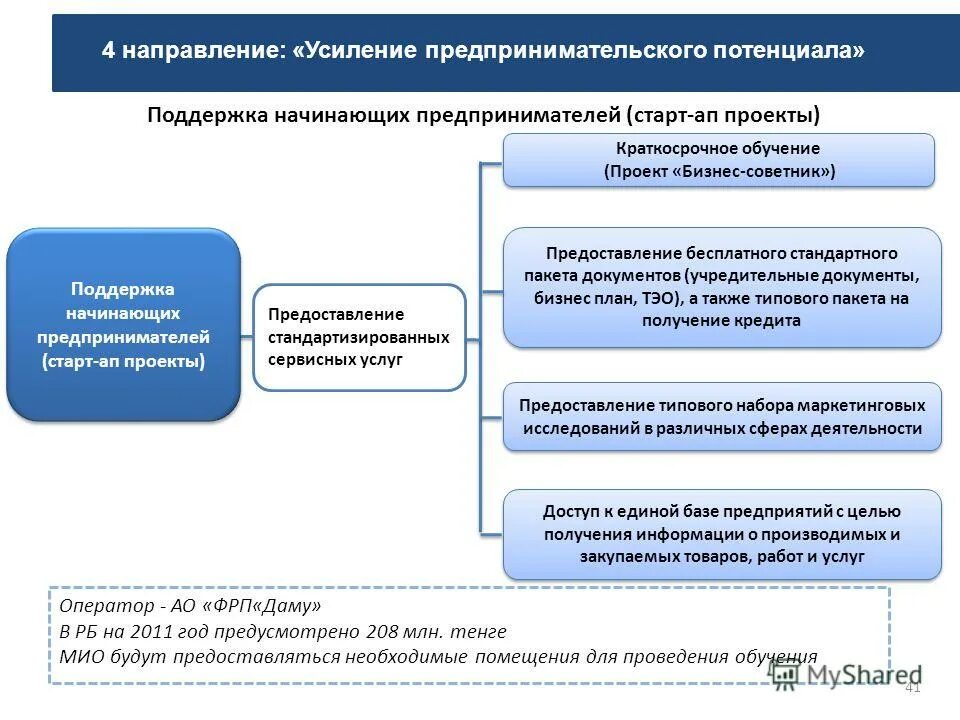 направление программы бизнес