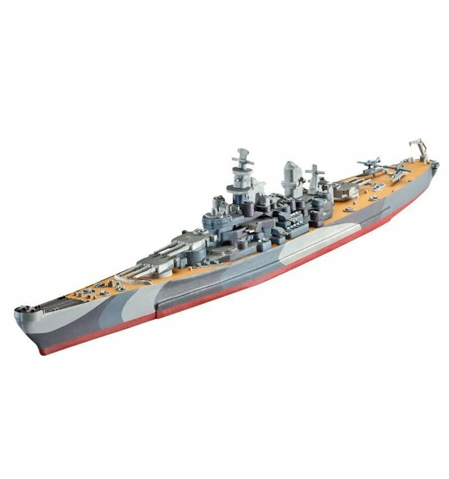 "Revell" 05128 1:1200. 05128 Корабль военный u.s.s. Missouri 2-я МВ Revell. Линкор Миссури модель. Линкор Миссури сборная модель. Сборка моделей кораблей из пластика