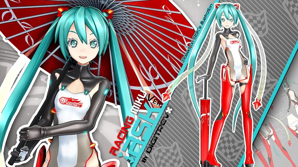 Hatsune miku models