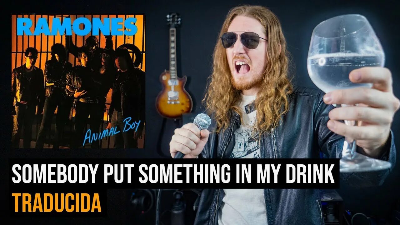 Put something right. Somebody put something in my drink.