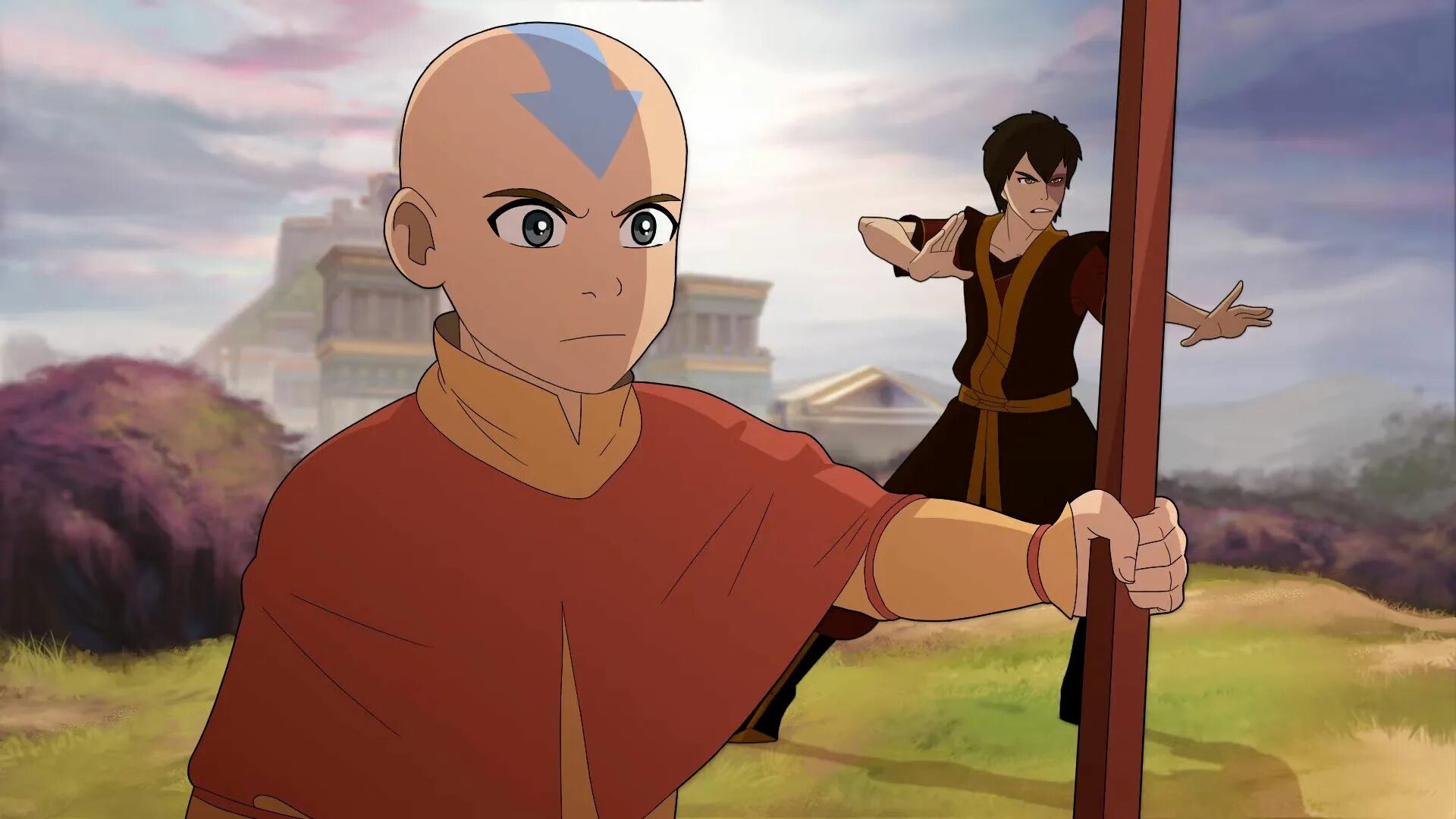 Зуко и аанг. Аватар аанг. Avatar the last airbender series