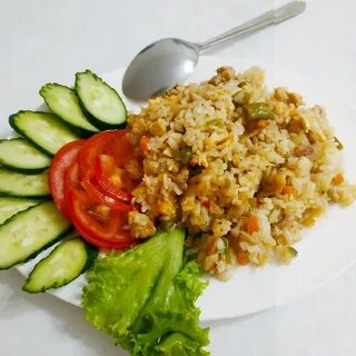 Жареный рис с овощами и яйцом рецепт