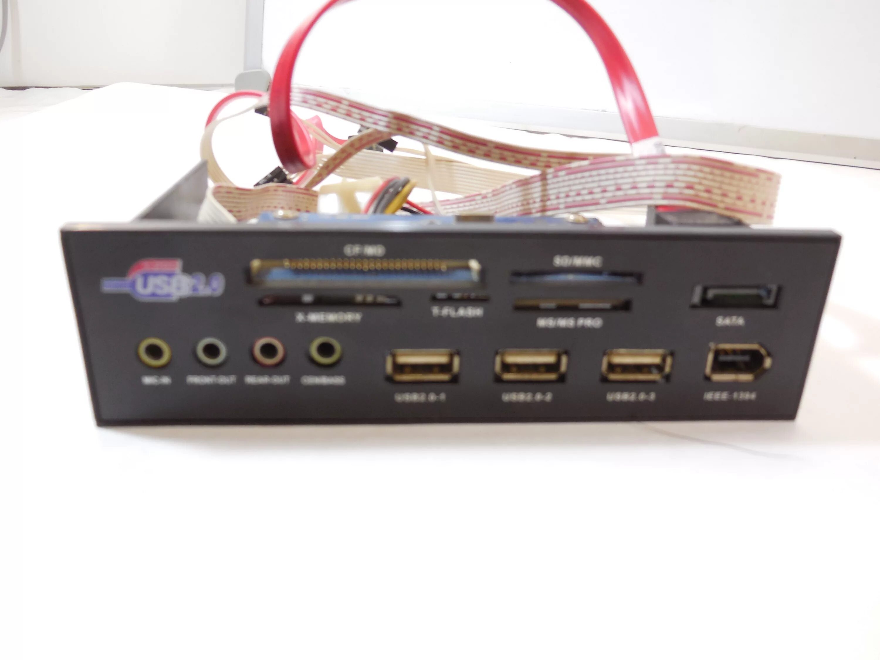 Панель 5.25. Многофункциональная панель Espada 5.25". Front Panel USB2.0 5,25. Многофункциональная панель 5.25" USB 3. Передняя планка 5,25 USB 2.0.