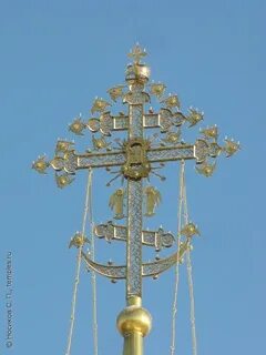 Фото креста на церкви