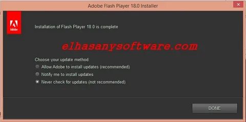 Adobe install