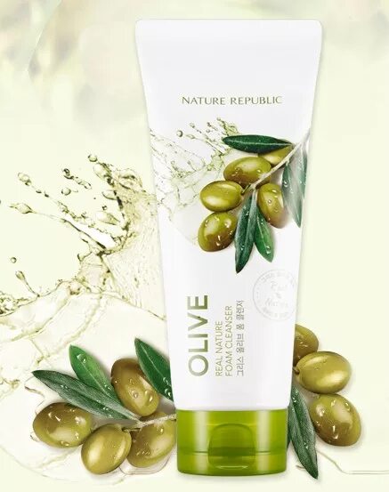 Olive natural. Real nature Foam Cleanser #Olive [nature rep]. Nature Republic пенки. Пенка для умывания с оливой nature Republic. Корейская пенка для умывания с оливой.