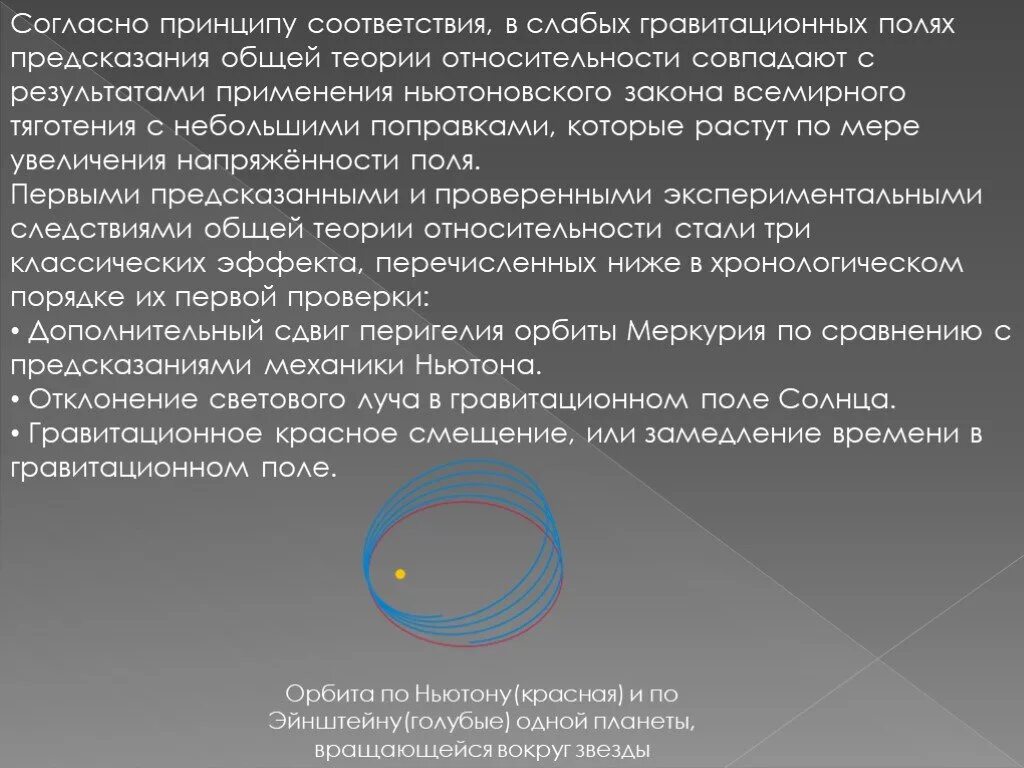 Гравитационное слабое сильное. Предсказания теории относительности. Слабые гравитационные поля это. Классическая механика и общая теория относительности совпадения. Опытные факты гравитационного поля.