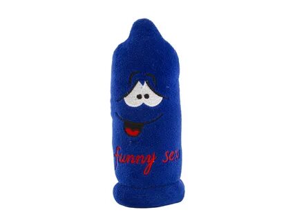 Мягкая игрушка FUNNY SEX синяя.