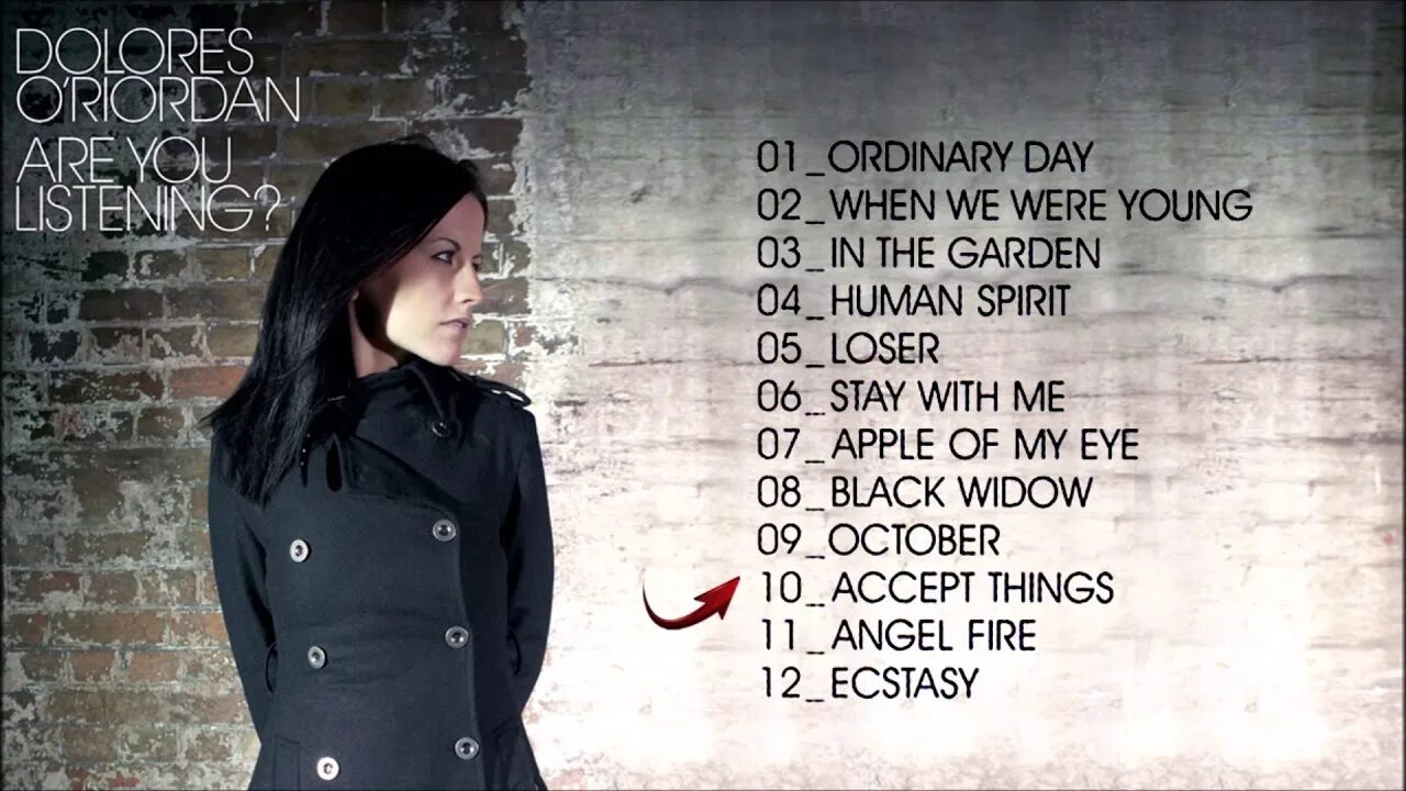 Accept things. Dolores o'Riordan 2007. Dolores o'Riordan 1993. Dolores o'Riordan you Listening Долорес. Долорес о Риордан 2001.